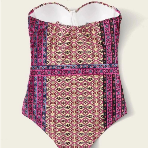 🆕Tribal boho strapless underwire swimsuit - Picture 4 of 8
